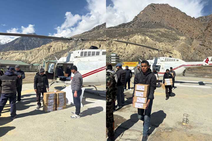 देशभरका १६५ वटै निर्वाचन क्षेत्रमा पुग्यो निर्वाचन सामग्री