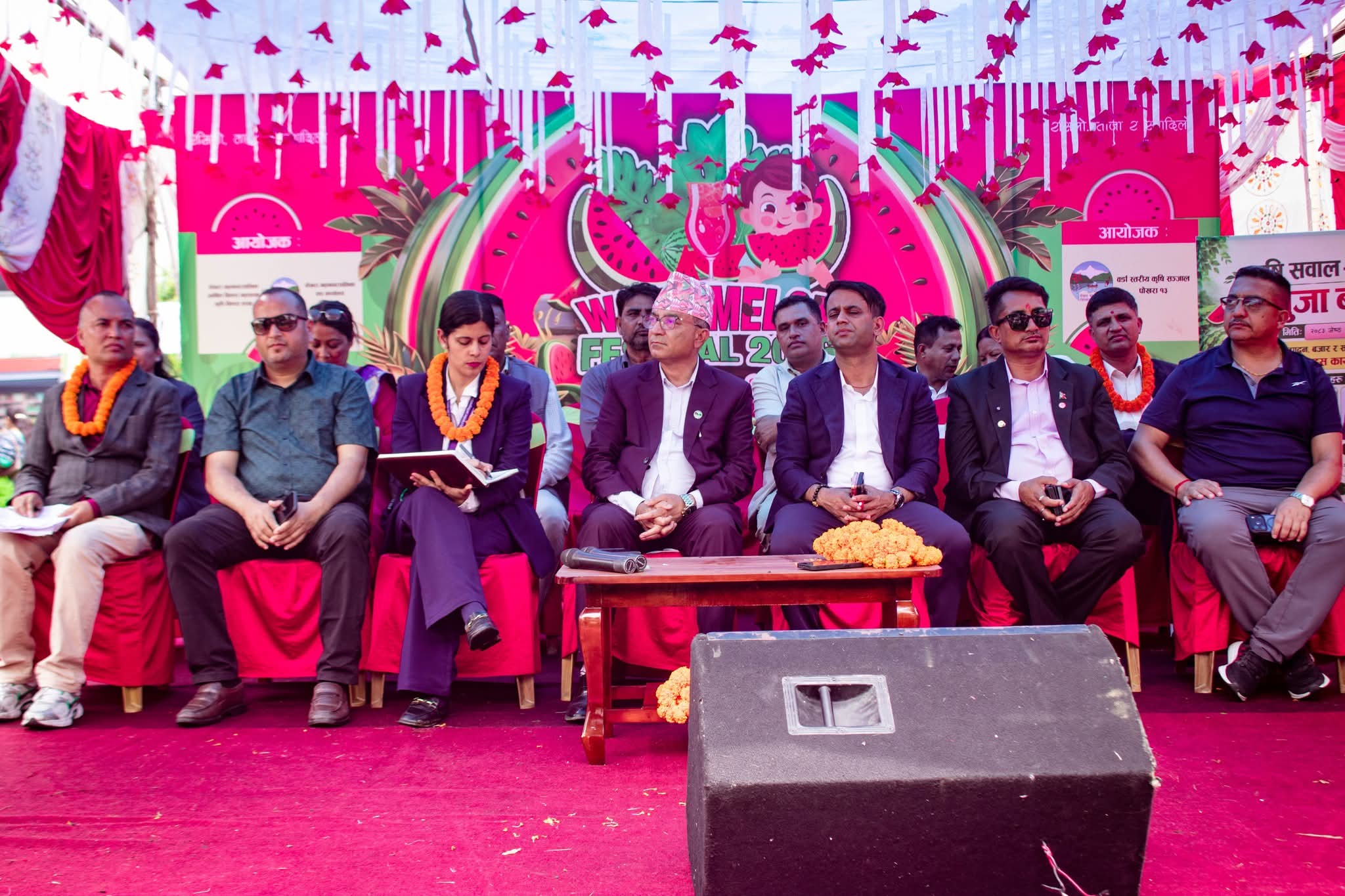 पोखरा-१३,मा तरबुजा मेलाः स्थानीय उत्पादन प्रवर्द्धनमा जोड